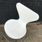 White Lacquered Model 3197 Butterfly Stool by Arne Jacobsen for Fritz Hansen, 2000s 7