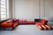 Französische modulare Mah Jong Sofas von Hans Hopfer, Philippe Roche für Roche Bobois, 1970er 6