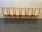 Chaises de Salle à Manger en Faux Cuir, 1950s, Set de 6 4