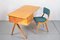 Vintage Dutch Birch Model EB02 Desks by Cees Braakman for Pastoe, 1950s, Set of 2, Immagine 1