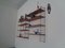 Mid-Century Swedish Teak and Metal Modular Wall Unit by Strinning, Kajsa & Nils ''Nisse'' for String, 1950s, Image 6