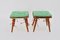 Mid-Century Austrian Cherrywood Stools, 1950s, Set of 2, Image 3