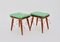 Mid-Century Austrian Cherrywood Stools, 1950s, Set of 2 6