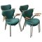 Turquoise Model 3207 Butterfly Armchairs by Arne Jacobsen for Fritz Hansen, 1990s, Set of 8, Image 3