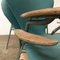 Turquoise Model 3207 Butterfly Armchairs by Arne Jacobsen for Fritz Hansen, 1990s, Set of 8, Image 10