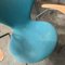 Turquoise Model 3207 Butterfly Armchairs by Arne Jacobsen for Fritz Hansen, 1990s, Set of 8, Image 5