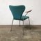 Turquoise Model 3207 Butterfly Armchairs by Arne Jacobsen for Fritz Hansen, 1990s, Set of 4 17