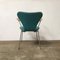 Turquoise Model 3207 Butterfly Armchairs by Arne Jacobsen for Fritz Hansen, 1990s, Set of 4 18