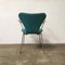 Turquoise Model 3207 Butterfly Armchairs by Arne Jacobsen for Fritz Hansen, 1990s, Set of 4, Image 18