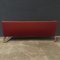 Red Chrome Base Sofa by Dick Lookman for Bas Van Pelt, 1970s 9