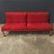 Red Chrome Base Sofa by Dick Lookman for Bas Van Pelt, 1970s 8