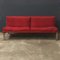 Red Chrome Base Sofa by Dick Lookman for Bas Van Pelt, 1970s 7