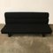 Black Base and Black Fabric 3-Seater Sofa by Kho Liang Ie & Wim Crouwel for Artifort, 1970s 6