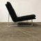 White Base and Black Fabric 2-Seater Sofa by Kho Liang Ie & Wim Crouwel, 1980s 3