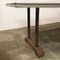 Industrial Round Curve Top Dining Table, 1950s, Image 11