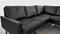 German Black Leather Modular Conseta Sofa from Cor, 1960s, Set of 6, Image 10