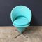 Turquoise Fabric Cone Chair by Verner Panton for Rosenthal, 1970s 4