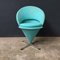 Turquoise Fabric Cone Chair by Verner Panton for Rosenthal, 1970s 3