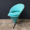 Turquoise Fabric Cone Chair by Verner Panton for Rosenthal, 1970s 2