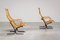 Rattan Lounge Chairs by Dirk van Sliedregt for Gebroeders Jonkers Noordwolde, 1960s, Set of 2 8