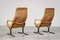 Rattan Lounge Chairs by Dirk van Sliedregt for Gebroeders Jonkers Noordwolde, 1960s, Set of 2 5