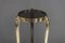 Art Deco Hammered Plant Stand with Black Glass, 1920s, Image 14