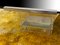 Tavolino da caffè vintage in vetro acrilico e vetro, Immagine 4