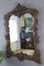 Rococo Style Carved Wood Dark Brown Wall Mirror 18