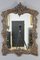 Rococo Style Carved Wood Dark Brown Wall Mirror 21