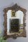 Rococo Style Carved Wood Dark Brown Wall Mirror 19