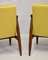 Yellow Fabric Model GFM-87 Lounge Chairs by Juliusz Kedziorek for Gościcińskie Fabryki Mebli, 1960s, Set of 2 6