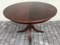 Extendable Round Dining Table, 1970s, Immagine 1