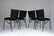 Italian Dining Chairs in the Style of BBPR, 1950s, Set of 4 3