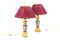 Table Lamps in Porcelain and Gilt Bronze, 1880s, Set of 2 2