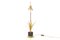 Reeds Table Lamp in Gilt Bronze Attributed to Maison Charles, 1970s, Image 1