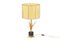 Reeds Table Lamp in Gilt Bronze Attributed to Maison Charles, 1970s 2