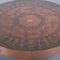 Italian Etched Copper Coffee Table, 1970s 10