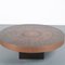 Italian Etched Copper Coffee Table, 1970s 9