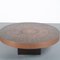 Italian Etched Copper Coffee Table, 1970s, Image 9