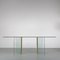 Glass Dining Table by Gallotti & Radice, Italy, 1970s, Image 4