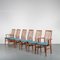 Teak Dining Chairs from Schou Andersen Møbelfabrik A/S, Denmark, 1970s, Set of 6, Image 4