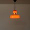 Orange Glass Ceiling Lamp, 1960s 6