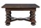 Oak Extendable Dining Table, 1900s, Image 2
