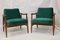 Green Velvet Model GFM-87 Lounge Chairs by Juliusz Kedziorek for Gościcińskie Fabryki Mebli, 1960s, Set of 2, Immagine 14
