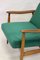 Green Velvet Model GFM-87 Lounge Chairs by Juliusz Kedziorek for Gościcińskie Fabryki Mebli, 1960s, Set of 2, Immagine 2