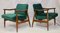 Green Velvet Model GFM-87 Lounge Chairs by Juliusz Kedziorek for Gościcińskie Fabryki Mebli, 1960s, Set of 2, Image 15