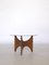 Italian Plywood and Glass Coffee Table, 1960s, Immagine 3