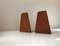 Mid-Century Teak Bookends from FM Møbler, 1960s, Set of 2 3