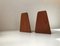 Mid-Century Teak Bookends from FM Møbler, 1960s, Set of 2, Image 3