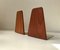 Mid-Century Teak Bookends from FM Møbler, 1960s, Set of 2 1